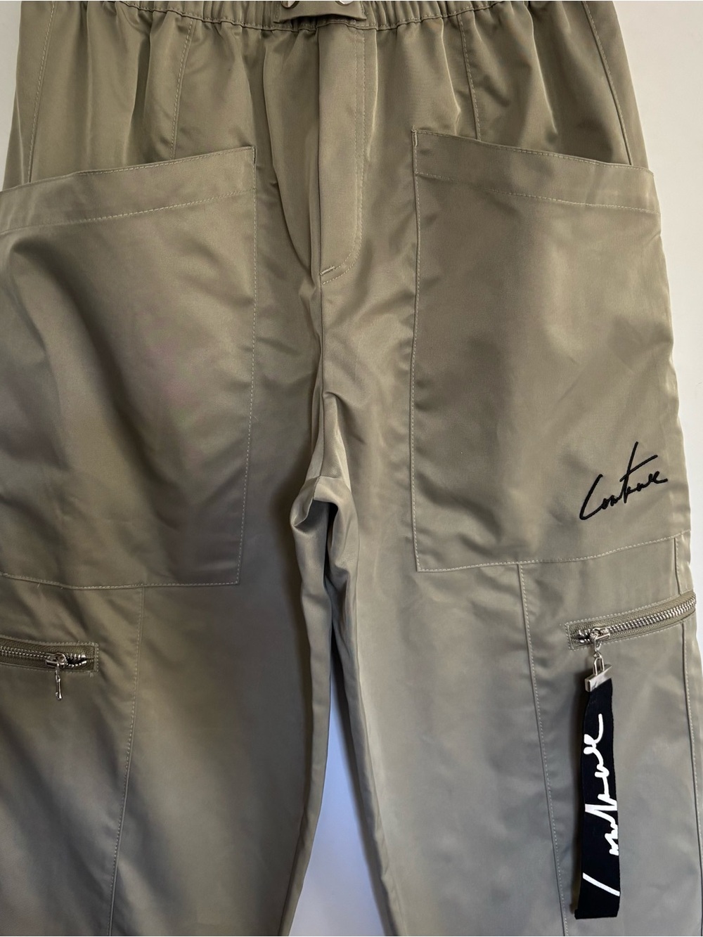 Courture Pants with Ankle Zippers NWOT